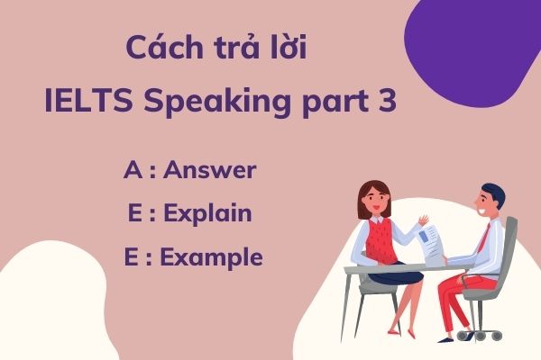 Chiến thuật trả lời các câu hỏi trong IELTS Speaking part 3